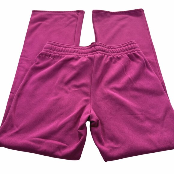 Under Armour Women's Pink Sweatpants Drawstring & Elastic Waist Size M - Picture 2 of 9